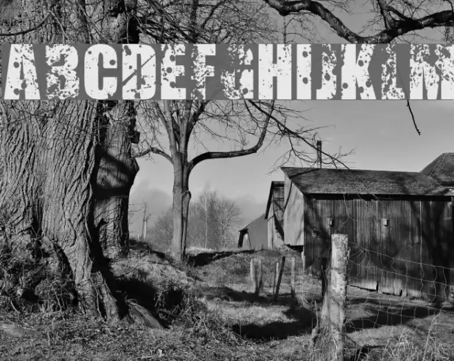 Thirsty for Souls Font examples