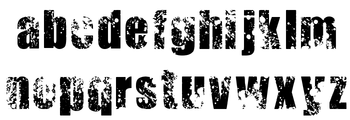 Thirsty for Souls Schriftart Kleinbuchstaben