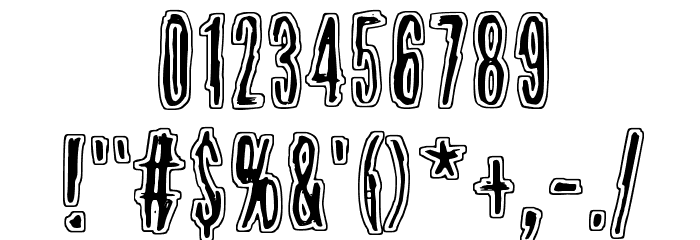 Thirteenth Floor Font OTHER CHARS