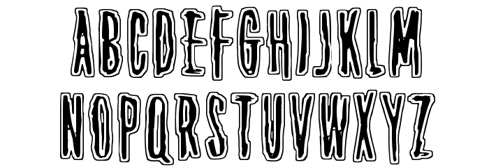 Thirteenth Floor Font LOWERCASE