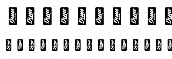 Thirthy-Regular Font OTHER CHARS