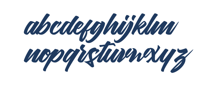 Thirthy-Regular Lowercase