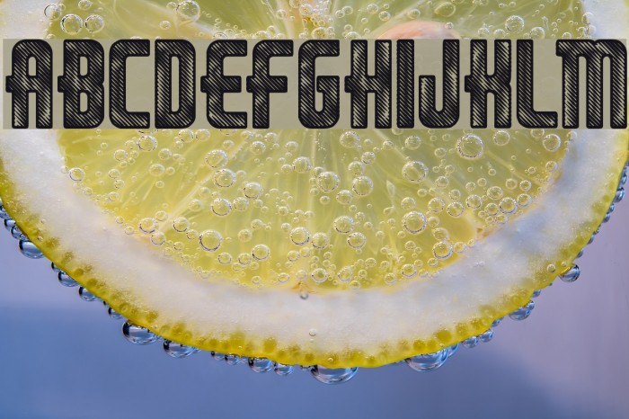 Thirties Gold Font examples
