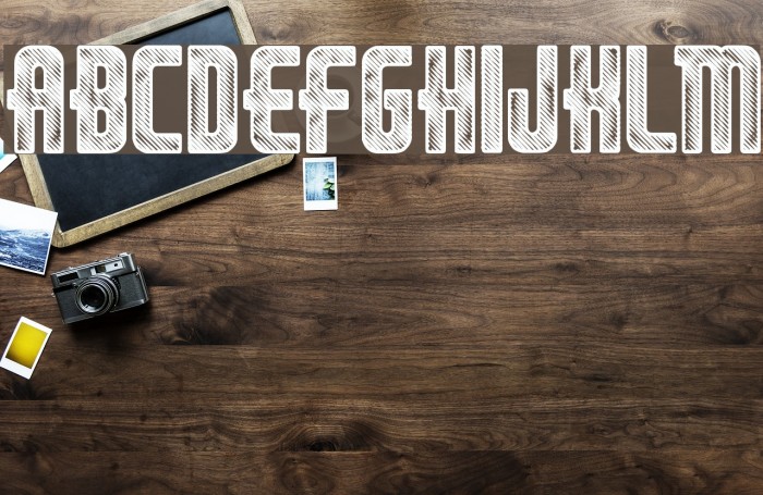 Thirties Gold Font examples