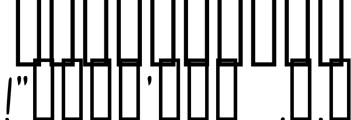 Thirty Months of Victory Font OTHER CHARS