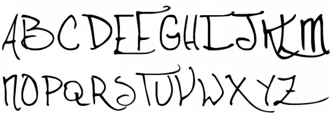 Thirty Months of Victory Font Litere mari