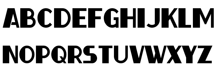 Thirty-Seven Font LOWERCASE
