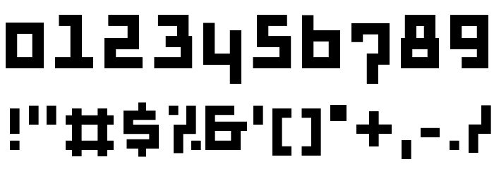 Thirtysix Font OTHER CHARS