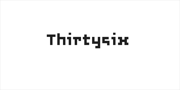 Thirtysix Logo