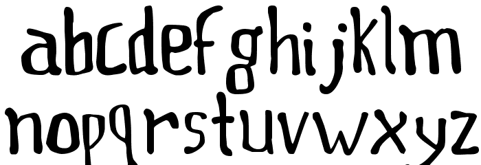 This Boring Party Font LOWERCASE