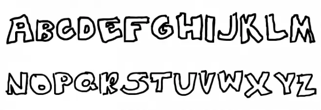 This Font Looks Awesome 字体 大写
