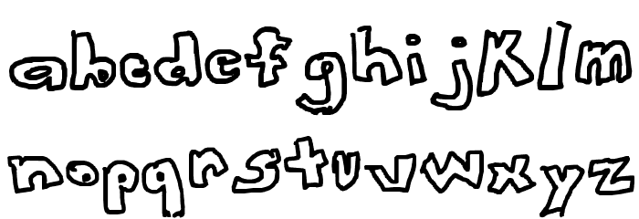 This Font Looks Awesome Font LOWERCASE