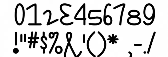 This Is Ridiculous Font OTHER CHARS