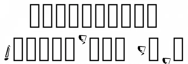 This Is So You Regular Font OTHER CHARS