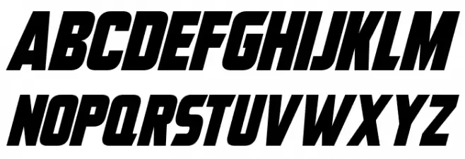 This Is The Future Italic Polices MAJUSCULES