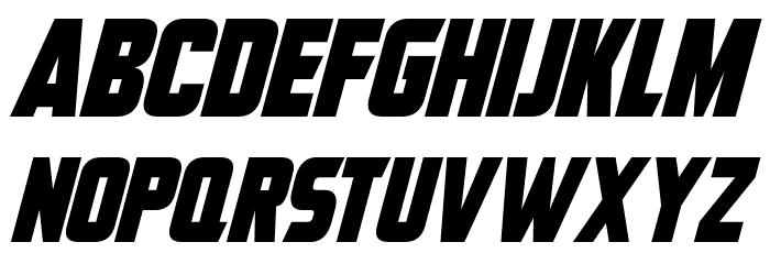 This Is The Future Italic Font LOWERCASE