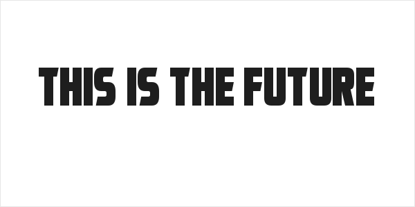This Is The Future Logo