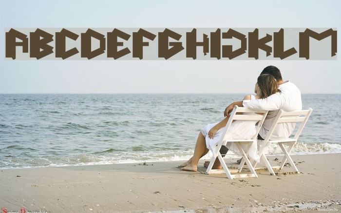 This Is True Bold Font examples