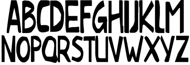 This Little Piggy Condensed خط أحرف كبيرة
