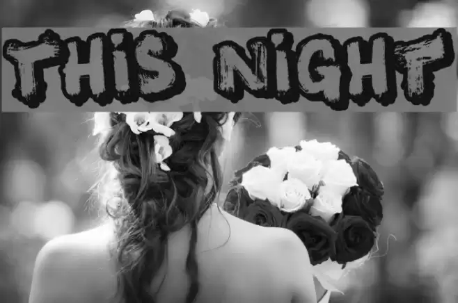 This Night Font examples