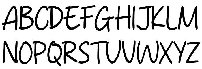 This Notes Regular Schriftart Groß