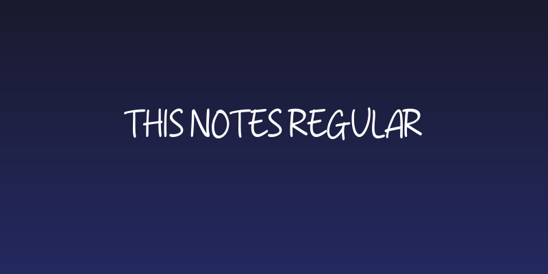 This Notes Regular Social Header