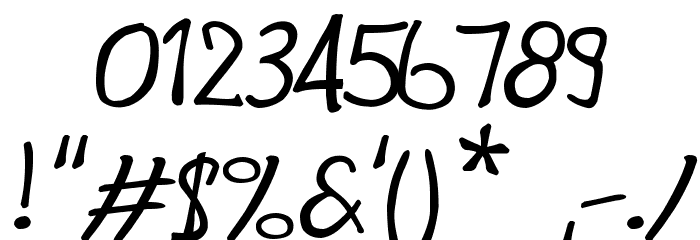 This is Electronik Font OTHER CHARS