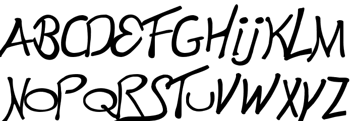 This is Electronik Font LOWERCASE