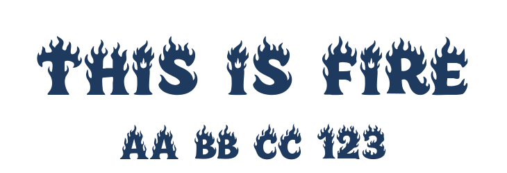 This is Fire Font Preview