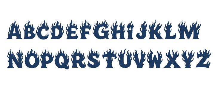 This is Fire Uppercase