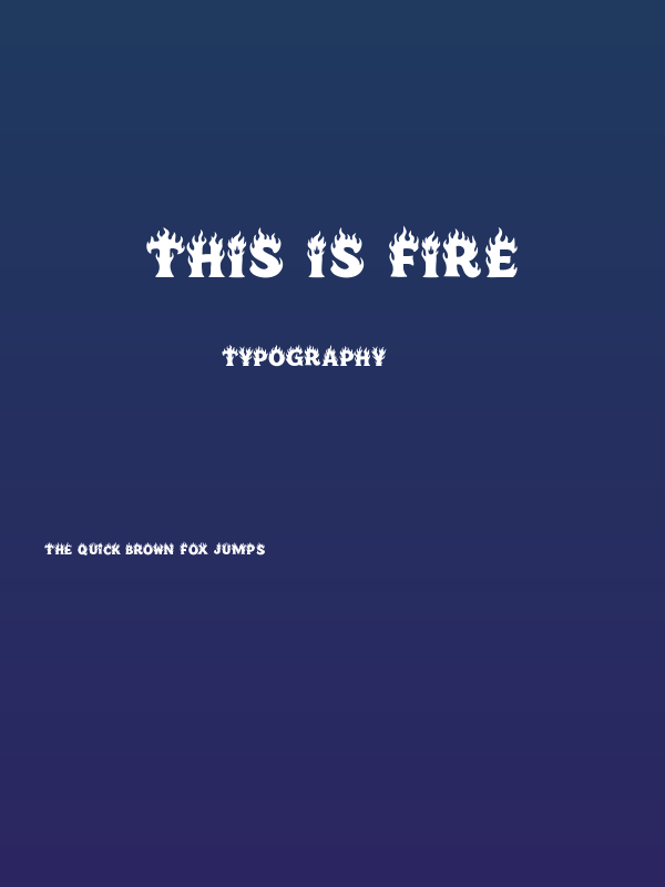 This is Fire Poster