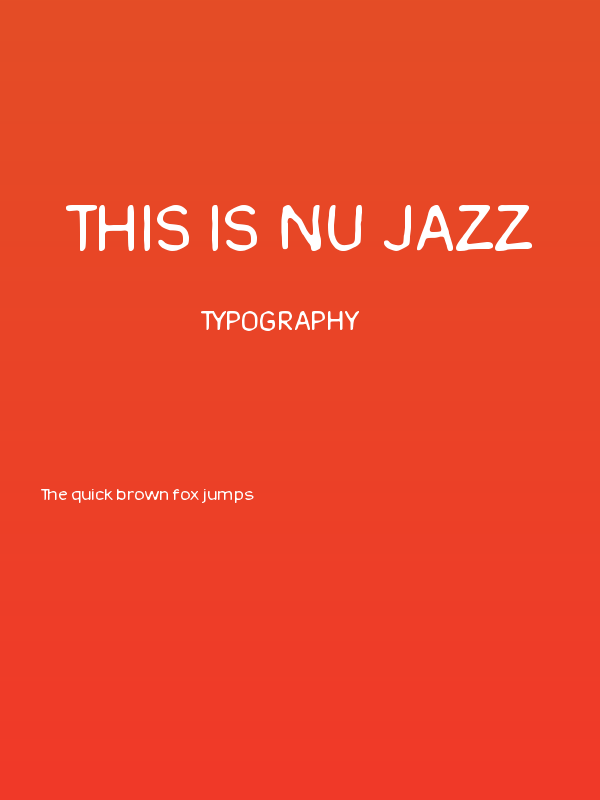 This is nu jazz Poster
