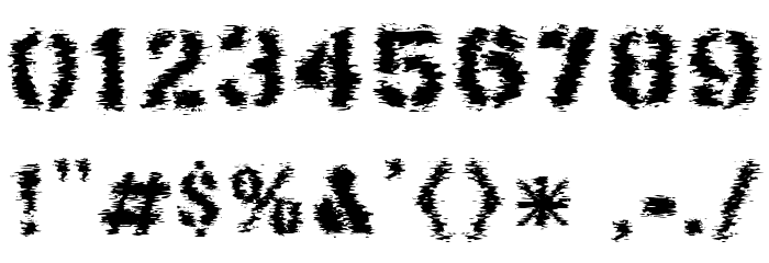 ThisCorrosion Font OTHER CHARS