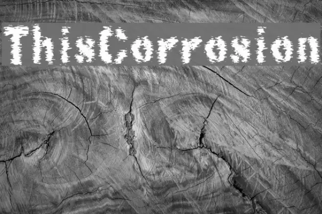 ThisCorrosion Caratteri examples