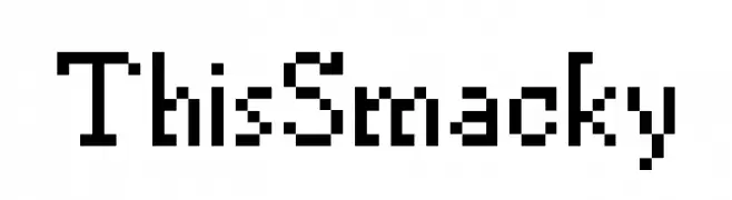 ThisSmacky  font caratteri gratis