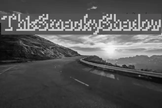 ThisSmackyShadow Font examples