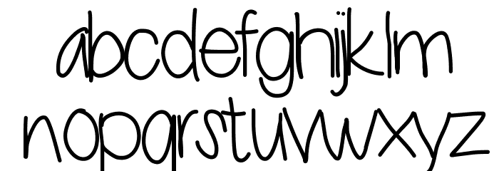 ThisSux Font LOWERCASE