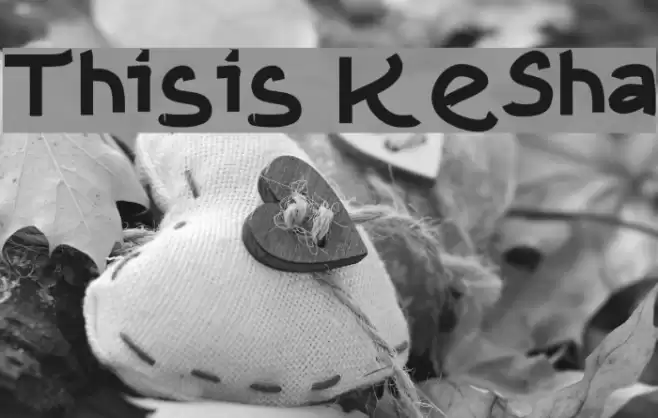 Thisis KeSha Caratteri examples