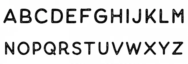Thistails Sans_Demo Rough Schriftart Groß