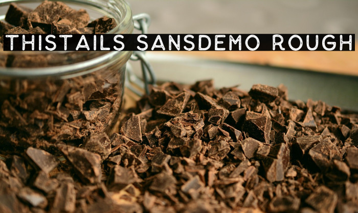Thistails Sans_Demo Rough Example 3