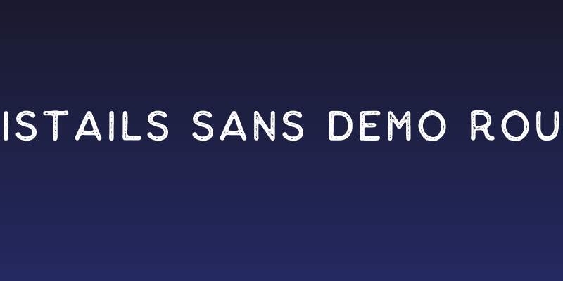 Thistails Sans_Demo Rough Social Header
