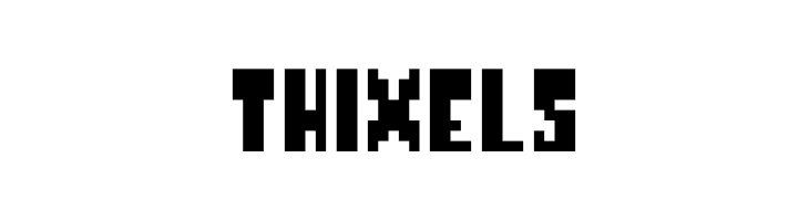Thixels  Descarca Fonturi Gratis