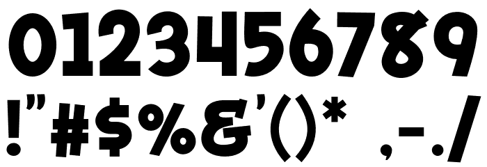 Thocant Font OTHER CHARS