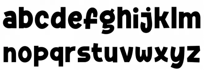 Thocant Font Litere mici