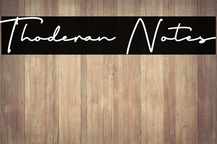 Thoderan Notes Example 3