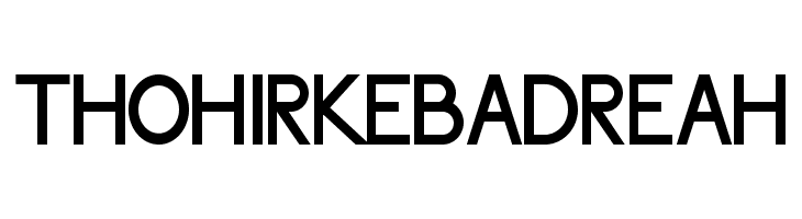 ThohirKeBadreah Font