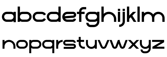 Thole Boldpersonal Font LOWERCASE