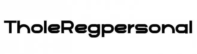 Thole Regpersonal  Fuentes Gratis Descargar