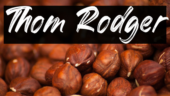 Thom Rodger Example 3