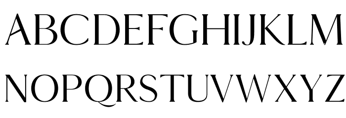Thomas Mag Regular Font UPPERCASE